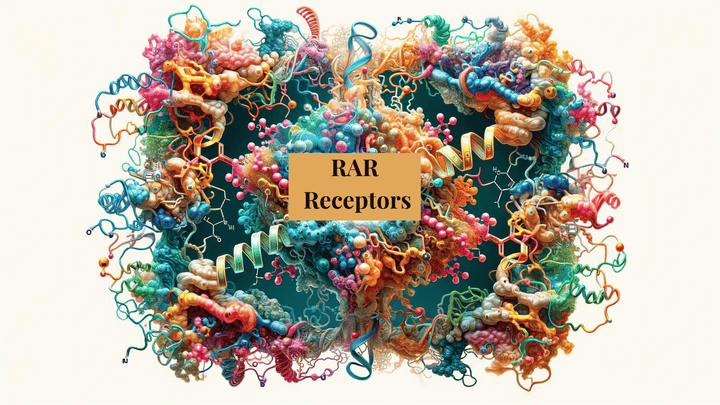 Dalle renderign of Retinoic acid receptors not scientifically correct