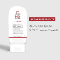 EltaMD Facial Sunscreen 4.0 oz. EltaMD UV Pure Broad-Spectrum SPF 47 - Skin Type Solutions