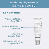 Bioderma Facial Sunscreen 1.3 fl. oz. Bioderma Pigmentbio Daily Care SPF 50+ - Skin Type Solutions