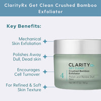 ClarityRx Face & Body Cleansers 1.7 fl. oz. ClarityRx Get Clean Crushed Bamboo Exfoliator - Skin Type Solutions
