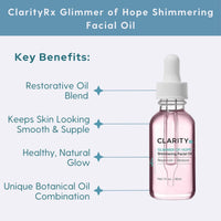 ClarityRx Oils 1.0 fl. oz. ClarityRx Glimmer of Hope Shimmering Facial Oil - Skin Type Solutions