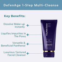 DefenAge Facial Cleanser 5.0 fl. oz. DefenAge 1-Step Multi-Cleanse - Skin Type Solutions