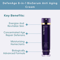 DefenAge Facial Moisturizer 1.5 fl. oz. DefenAge 8-in-1 BioSerum Anti Aging Cream - Skin Type Solutions