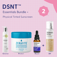 Skin Type Solutions Skincare Bundle Physical Tinted Sunscreen DSNT 2 Acne - Essentials Bundle - Skin Type Solutions