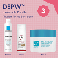 Skin Type Solutions Skincare Bundle Physical Tinted Sunscreen DSPW 3 Stinging - Essentials Bundle - Skin Type Solutions