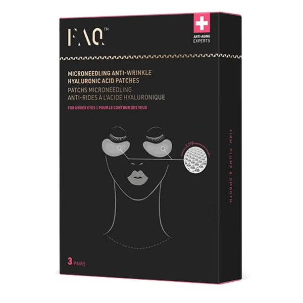 FOREO Skin Care Masks & Peels FOREO FAQ Microneedling Anti-Wrinkle Hyaluronic Acid Patches For Eyes - Skin Type Solutions