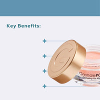 Grande Cosmetics Lip Plumper 0.5 oz. Grande Cosmetics GrandePOUT Plumping Lip Mask - Skin Type Solutions