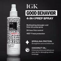 IGK Shampoo IGK Good Behavior 4-In-1 Prep Spray - Skin Type Solutions