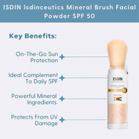 ISDIN Facial Powder 0.14 oz. ISDIN Isdinceutics Mineral Brush Facial Powder SPF 50 - Skin Type Solutions
