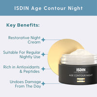 ISDIN Facial Moisturizer 1.8 fl. oz. ISDIN Age Contour Night - Skin Type Solutions