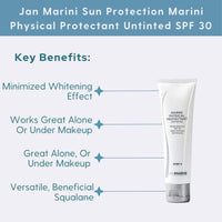 Jan Marini Facial Sunscreen 2.0 fl. oz. Jan Marini Sun Protection Marini Physical Protectant Untinted SPF 30 - Skin Type Solutions