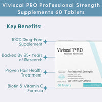 Viviscal Professional Hair Supplement Viviscal PRO Professional Strength Supplements 60 Tablets - Skin Type Solutions