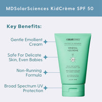 MDSolarSciences Facial Sunscreen 3.4 fl. oz. MDSolarSciences KidCrème SPF 50 - Skin Type Solutions