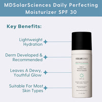 MDSolarSciences Facial Sunscreen 1.7 oz. MDSolarSciences Daily Perfecting Moisturizer SPF 30 - Skin Type Solutions