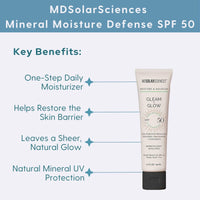 MDSolarSciences Facial Sunscreen 1.7 oz. MDSolarSciences Gleam + Glow SPF 50 - Skin Type Solutions