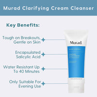 Murad Facial Cleanser 6.75 fl. oz. Murad Clarifying Cream Cleanser - Skin Type Solutions