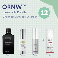 Skin Type Solutions Skincare Bundle Chemical Untinted Sunscreen ORNW 12 - Essentials Bundle - Skin Type Solutions
