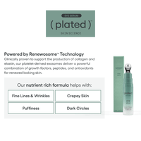 Plated Skin Science SkinCare Plated Skin Science Eye Serum - Skin Type Solutions