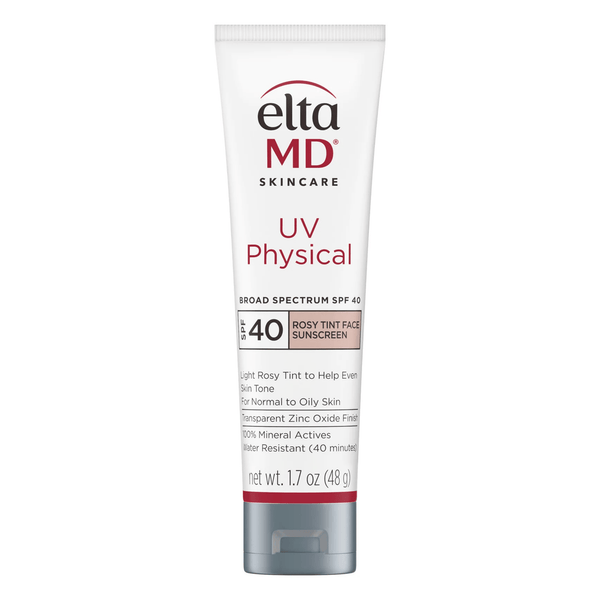 EltaMD Sunscreen 1.7 oz. EltaMD UV Physical Rosy Tint Broad Spectrum SPF 40 - Skin Type Solutions