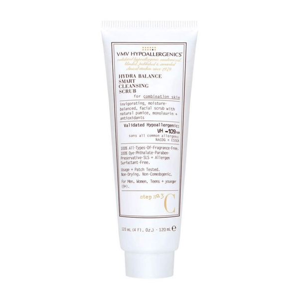 VMV HYPOALLERGENICS Face & Body Cleansers 4.0 fl. oz. VMV HYPOALLERGENICS Hydra Balance Smart Cleansing Scrub for Combination Skin - Skin Type Solutions