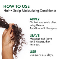 Vichy Scalp Treatment Vichy Anti-Dandruff Hydrating Scalp + Hair Conditioner - Skin Type Solutions