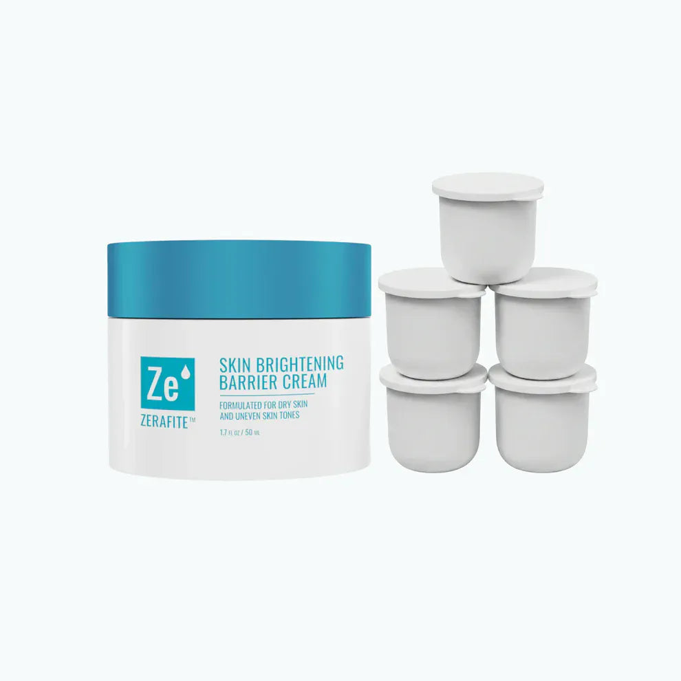 Zerafite Skin Brightening Barrier Cream 5-pack bundle – Skin Type