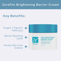 Zerafite Facial Moisturizer Zerafite Skin Brightening Barrier Cream - Skin Type Solutions