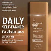 Allies Of Skin Sunscreen Allies of Skin Sunless Tan SPF 50 Daily Self-Tanner - Skin Type Solutions