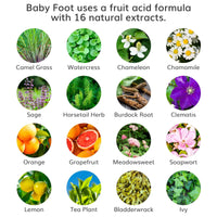Baby Foot Face & Body Treatment Baby Foot Original Exfoliant Foot Peel - Skin Type Solutions