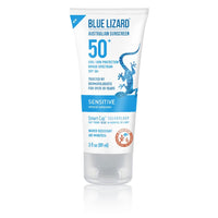 Blue Lizard Face & Body Sunscreen 3 oz. Tube Blue Lizard Australian Sensitive Mineral Sunscreen SPF 50+ - Skin Type Solutions