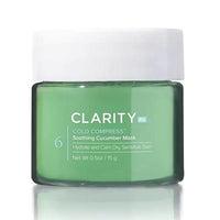 ClarityRx Facial Mask 0.5 oz. Trial Size ClarityRx Cold Compress Soothing Cucumber Mask - Skin Type Solutions