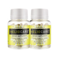 Heliocare Skin Supplements 2 Bottles (120 capsules) Heliocare Sun Protection Antioxidant Supplement - 60 Capsules - Skin Type Solutions