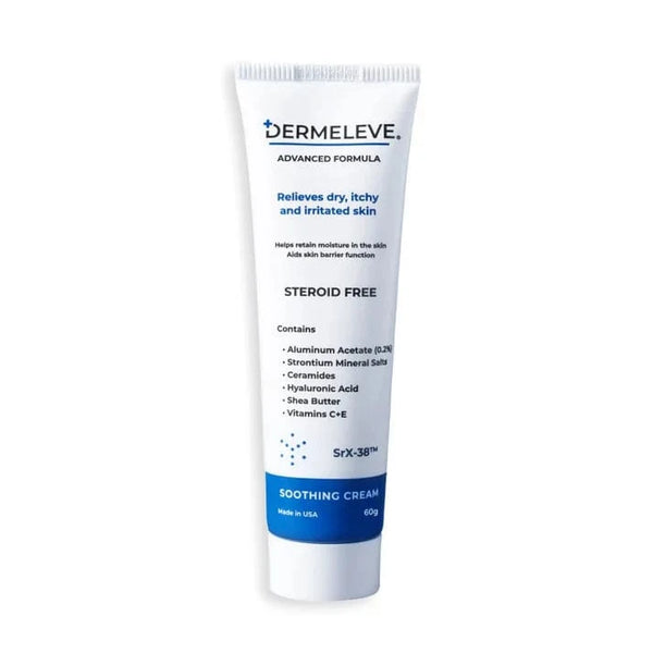 Dermeleve Lotions & Moisturizers 60g - 1 Pack Dermeleve Steroid Free Anti-Itch Soothing Cream 60g - Skin Type Solutions