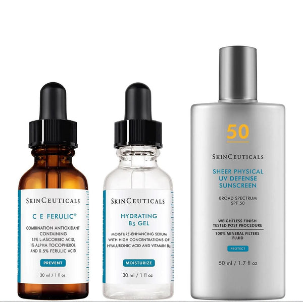 SkinCeuticals Skincare Bundle SkinCeuticals Vitamin C and Mineral Sunscreen Kit for Dry Skin - Skin Type Solutions