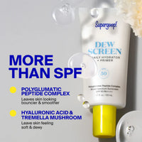 Supergoop Sunscreen 1.7 Fl oz. / 50 ml Supergoop! Dewscreen Hydrating Primer SPF 50 - Skin Type Solutions