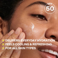 Supergoop Every. Single. Face Watery lotion at skin type solutions key benefits