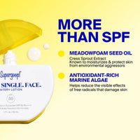 Supergoop Every. Single. Face Watery lotion at skin type solutions key features