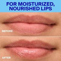 Supergoop play lip balm before and after