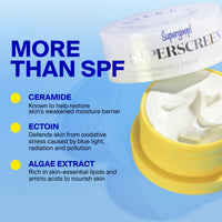 Supergoop Sunscreen 1.7 fl. oz. | 50 ml Supergoop! Superscreen Hydrating Daily Cream SPF 40 - Skin Type Solutions