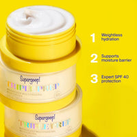 Supergoop Sunscreen 1.7 Fl oz. / 50ml Supergoop! Triple Prep Weightless Multitasking Moisturizer SPF 40 - Skin Type Solutions