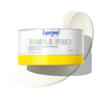 Supergoop Sunscreen 1.7 Fl oz. / 50ml Supergoop! Triple Prep Weightless Multitasking Moisturizer SPF 40 - Skin Type Solutions