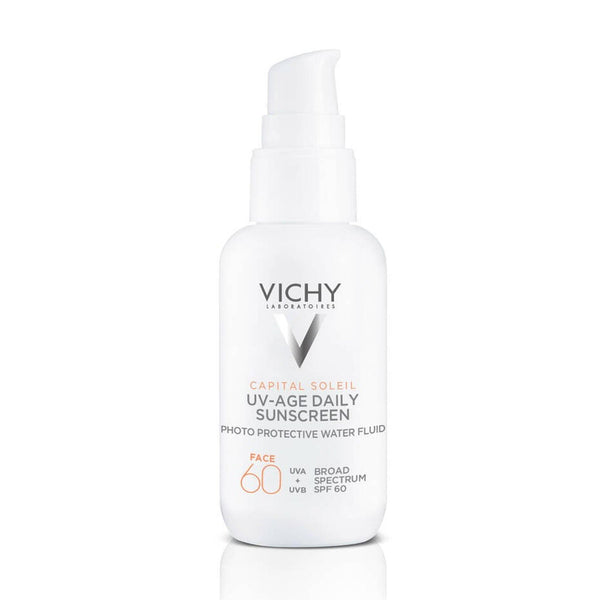 Vichy Sunscreen Vichy Capital Soleil UV-Age Daily Sunscreen Broad Spectrum SPF 60 - Skin Type Solutions