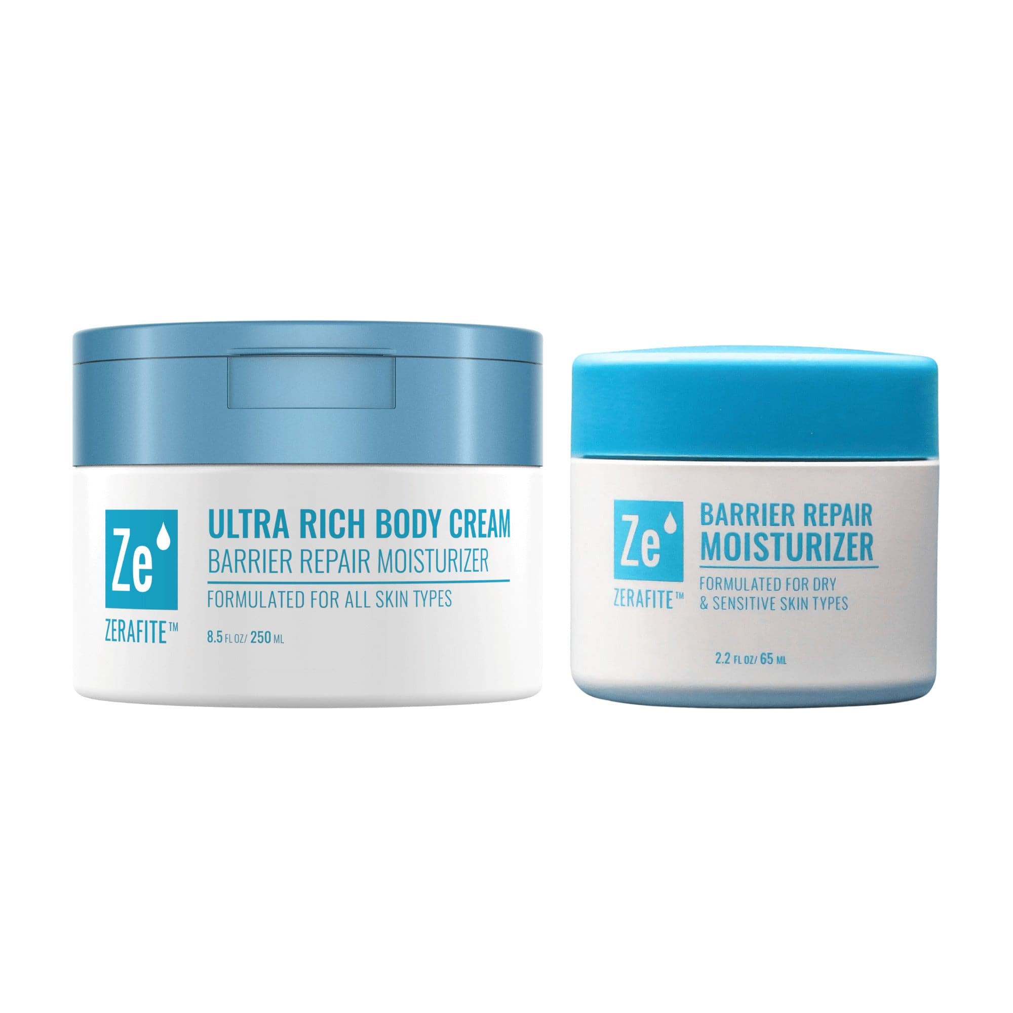 Zerafite Barrier Repair Moisturizer & Body Cream Duo – Skin Type