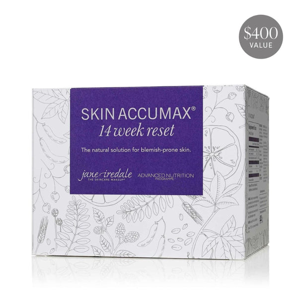 Jane Iredale Skin Supplements Jane Iredale Skin Accumax® 14 Week Reset Box - Skin Type Solutions