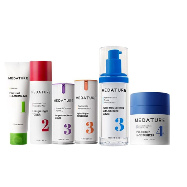 Medature Skincare Bundle Medature Complete All In One Regimen - Skin Type Solutions