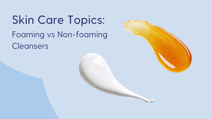 The difference between foaming and non-foaming cleansers