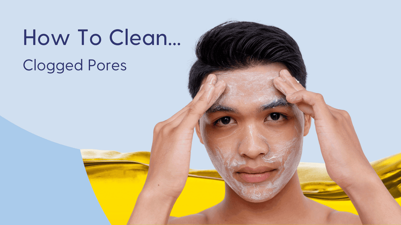 Clean clogged pores