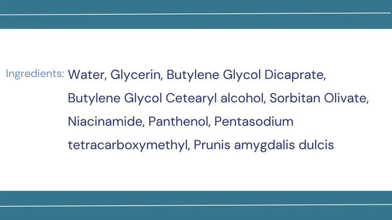 Example ingredient label