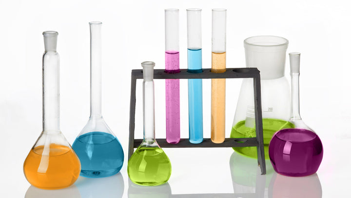 test tubes and beakers