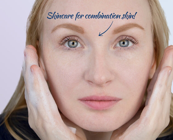 Skin care routine for combination skin